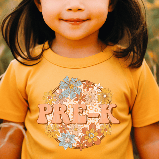 FLORAL PRE-K - DTF TRANSFER