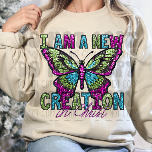 NEW CREATION IN CHRIST - DTF TRANSFER