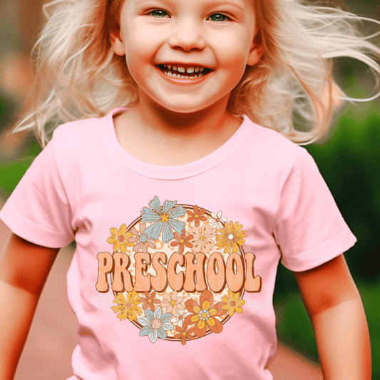 FLORAL PRESCHOOL - DTF TRANSFER