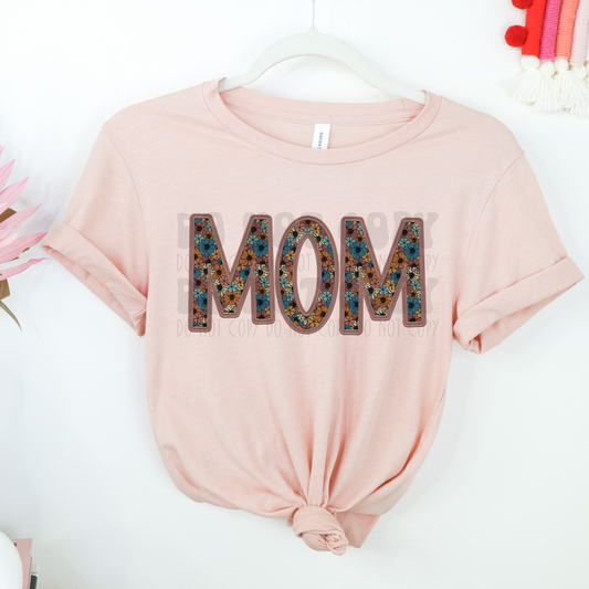 MOM BOHO FLORAL - DTF TRANSFER