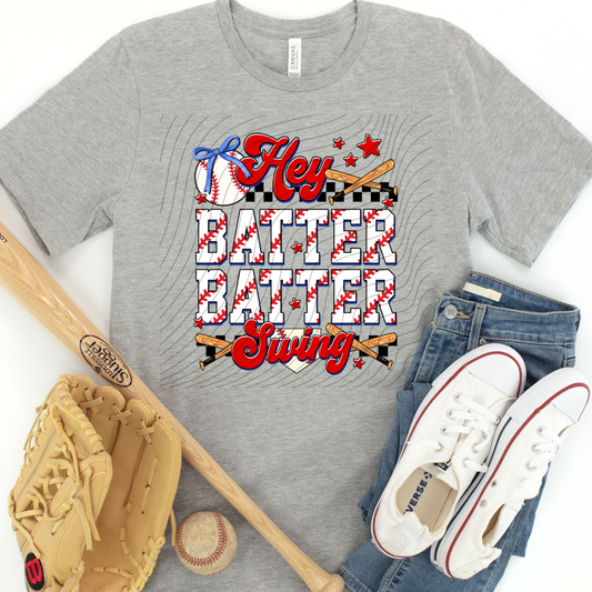 HEY BATTER BATTER - DTF TRANSFER