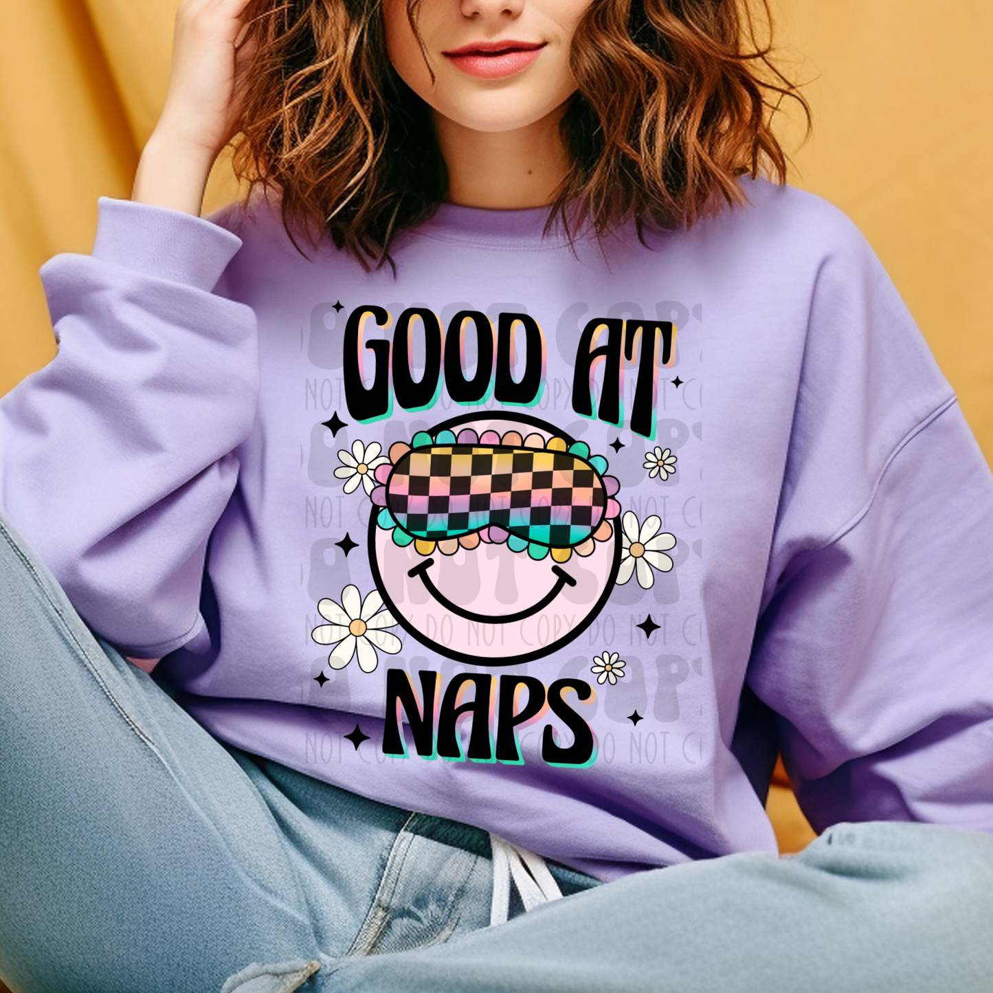 GOOD AT NAPS - DTF TRANSFER