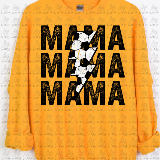MAMA SOCCER BOLT - DTF TRANSFER