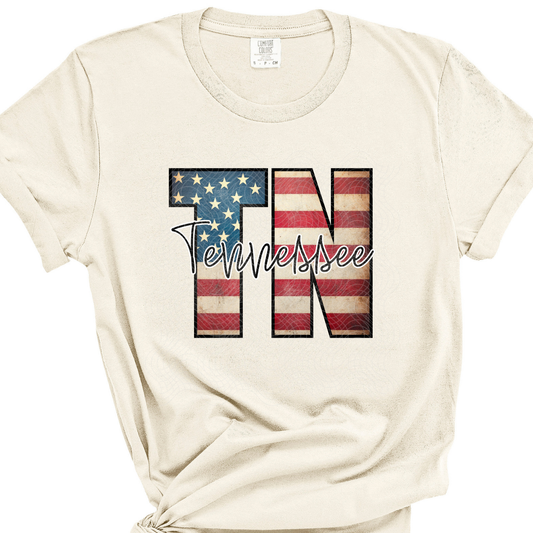 TENNESSEE FLAG - DTF TRANSFER