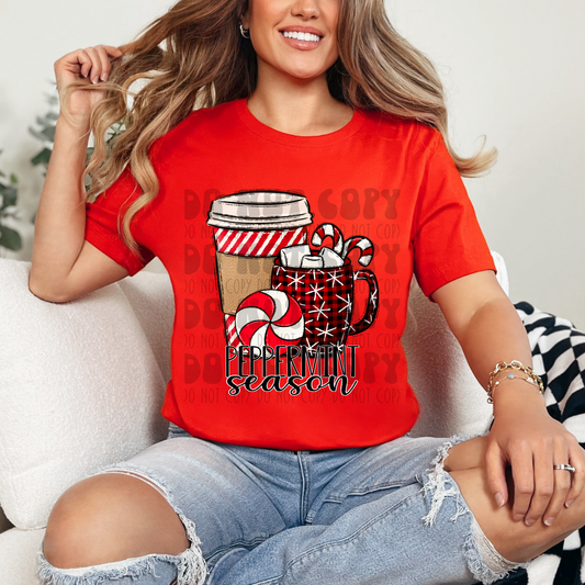 PEPPERMINT SEASON - DTF TRANSFER