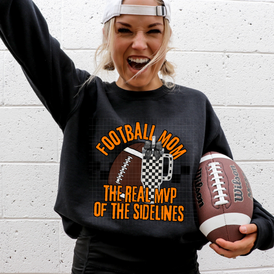 FOOTBALL MOM REAL MVP - DTF TRANSFER