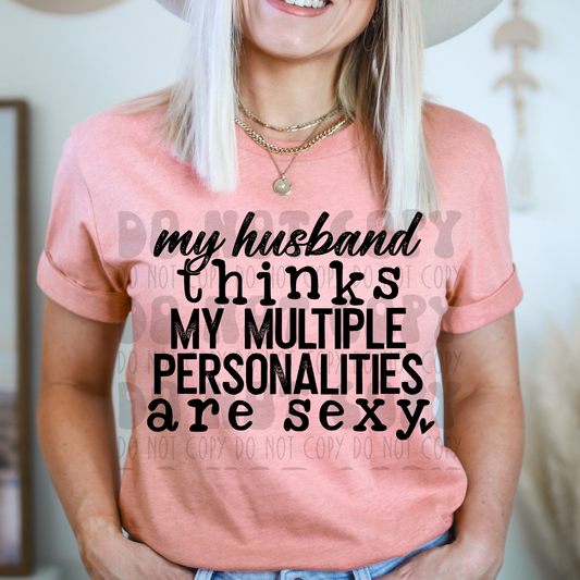 MULTIPLE PERSONALITIES IS SEXY - DTF TRANSFER
