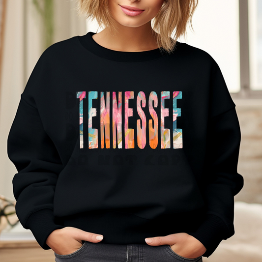 TENNESSEE BRUSHSTROKES - DTF TRANSFER