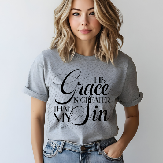 GRACE IS GREATER - DTF TRANSFER
