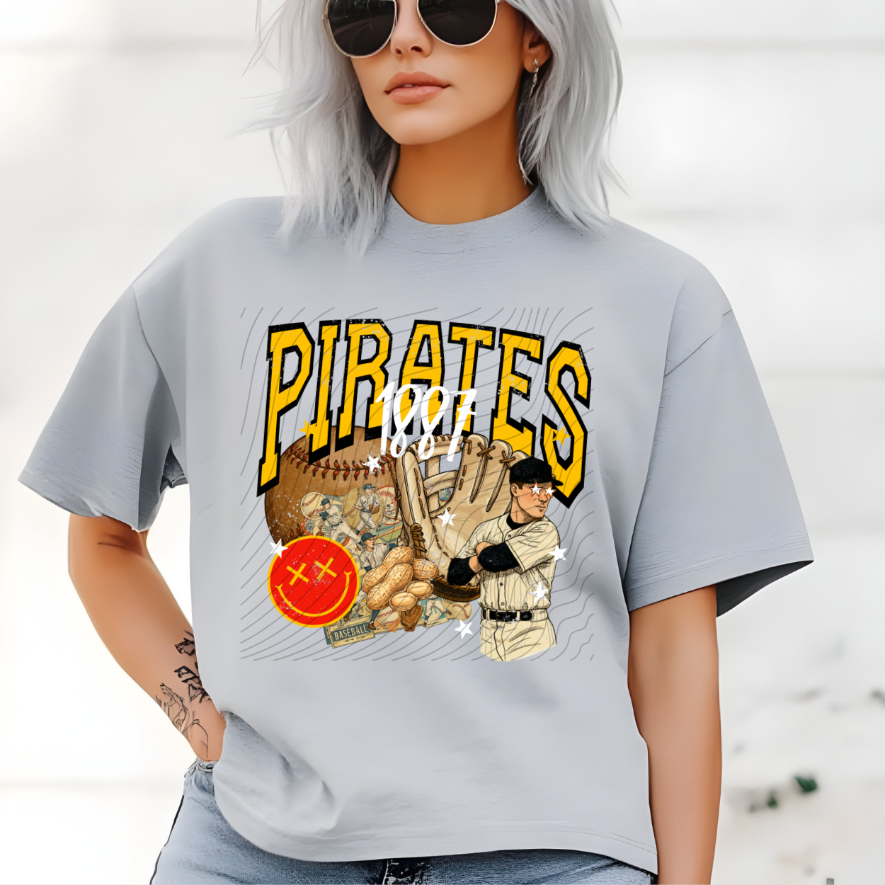 VINTAGE BASEBALL - DTF TRANSFER