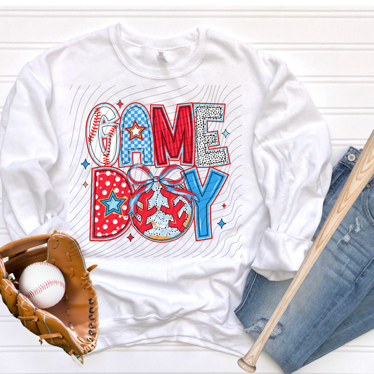 GAME DAY BASEBALL - DTF TRANSFER