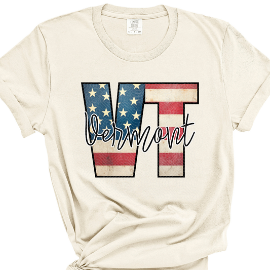 VERMONT FLAG - DTF TRANSFER