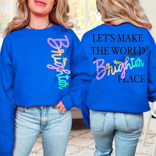 BRIGHTER BLK TEXT - FRONT AND BACK - DTF TRANSFER