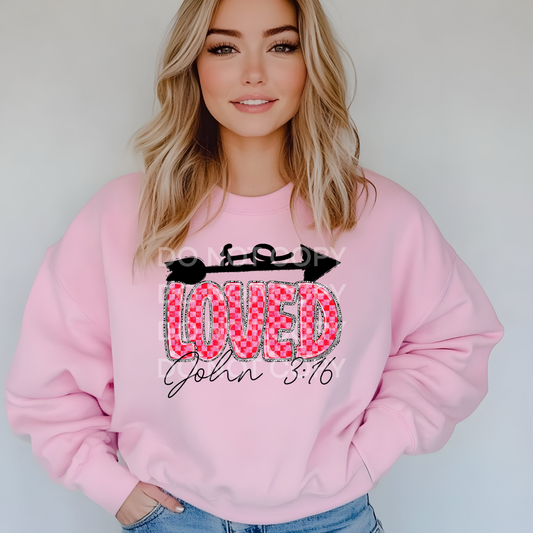 LOVED - DTF TRANSFER