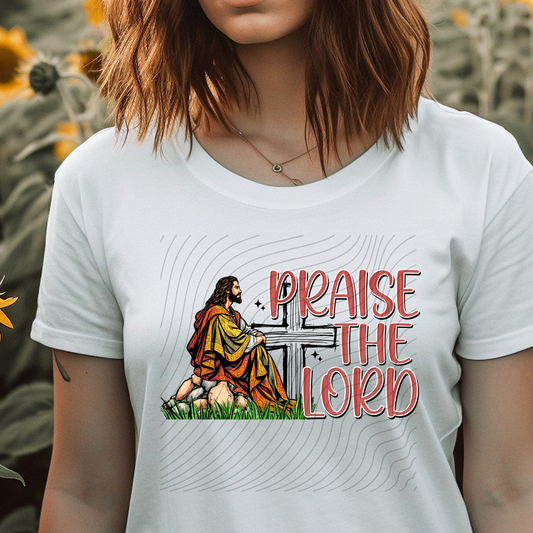 PRAISE THE LORD - DTF TRANSFER