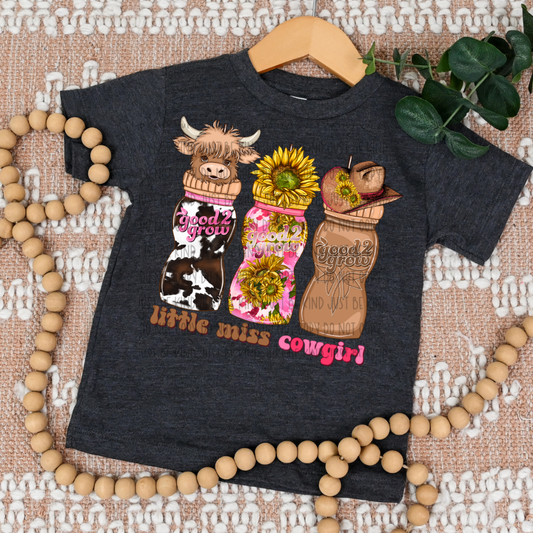 LITTLE MISS COWBOY - DTF TRANSFER