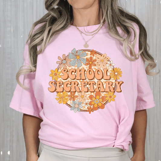 SCHOOL SECRETARY - DTF TRANSFER