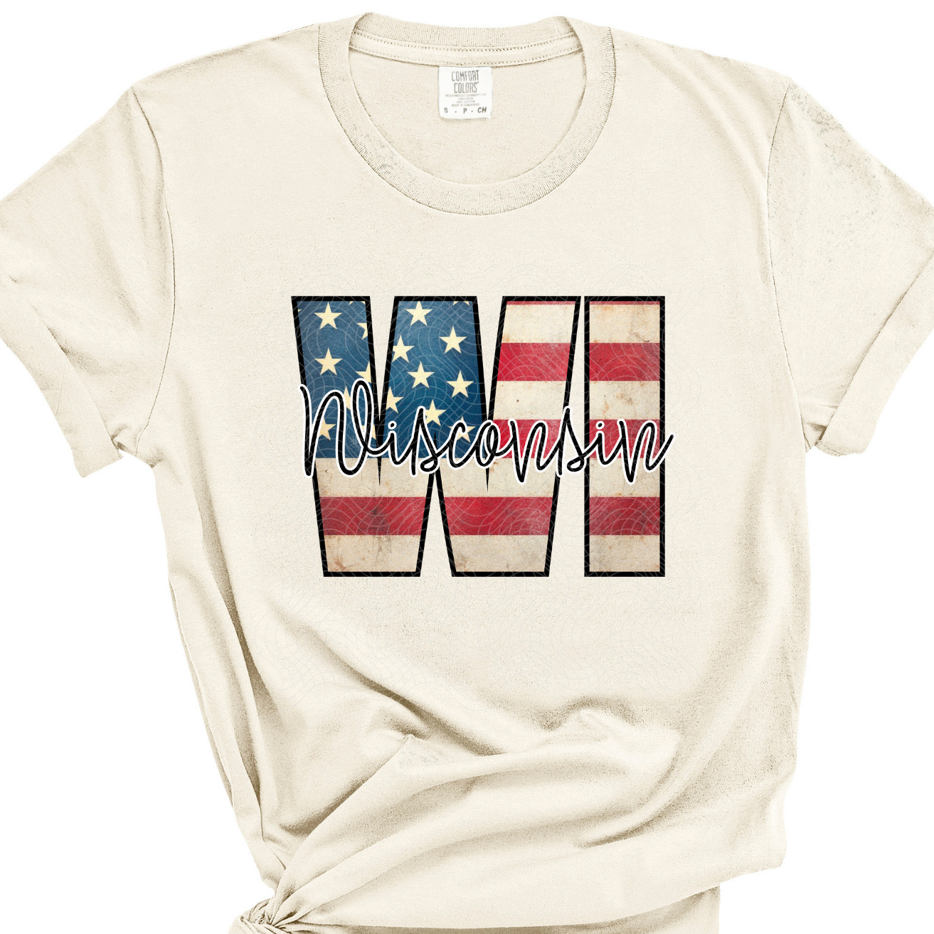 WISCONSIN FLAG - DTF TRANSFER