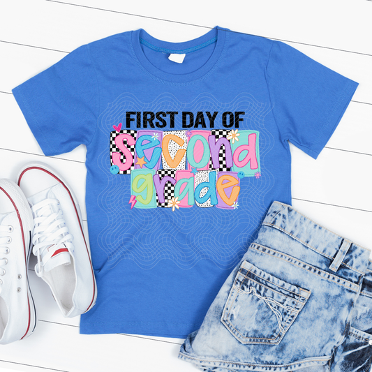 FIRST DAY OF SECOND GRADE - DTF TRANSFER