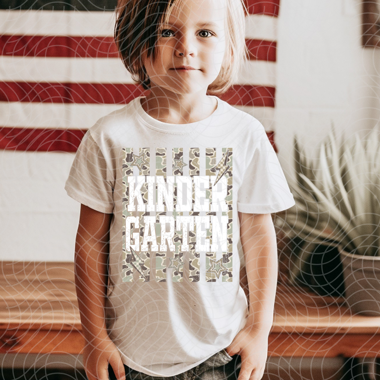 CAMO KINDERGRATEN - DTF TRANSFER
