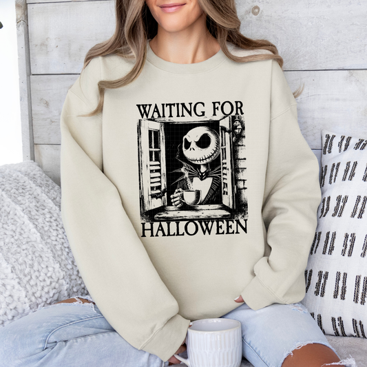 WAITING FOR HALLOWEEN SKELLY - DTF TRANSFER