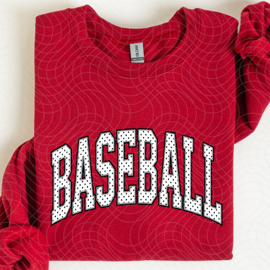 BASEBALL POLKA DOTS - DTF TRANSFER
