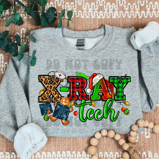 X-RAY TECH HOLIDAY - DTF TRANSFER