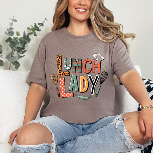 LUNCH LADY - DTF TRANSFER