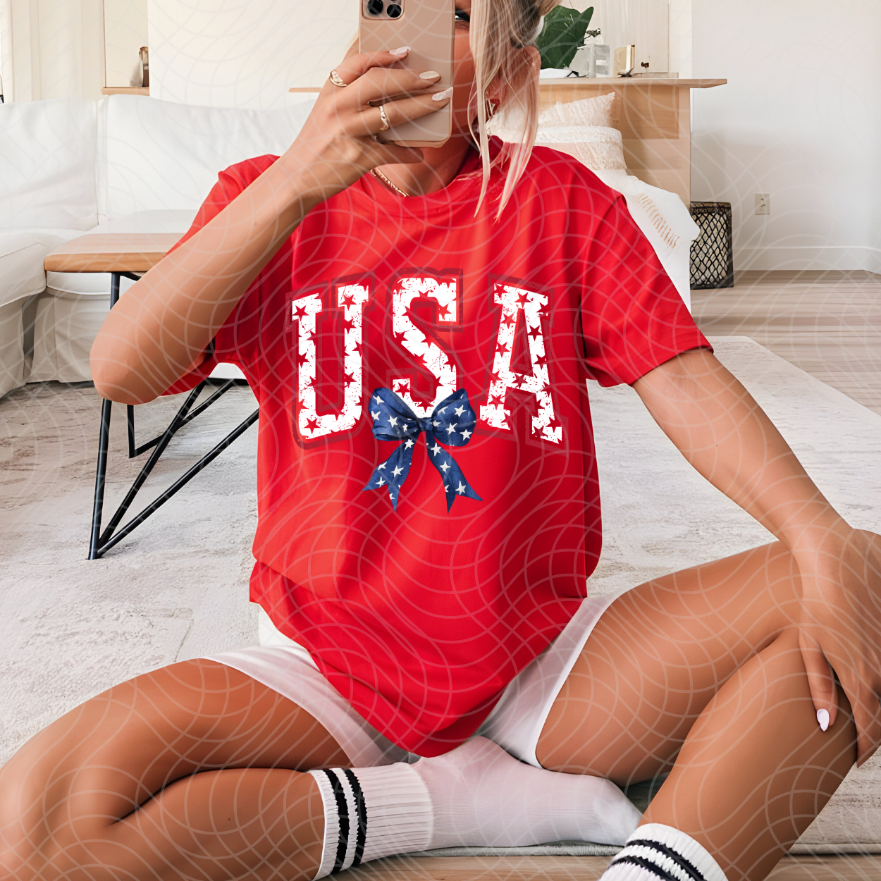 USA BOW - DTF TRANSFER
