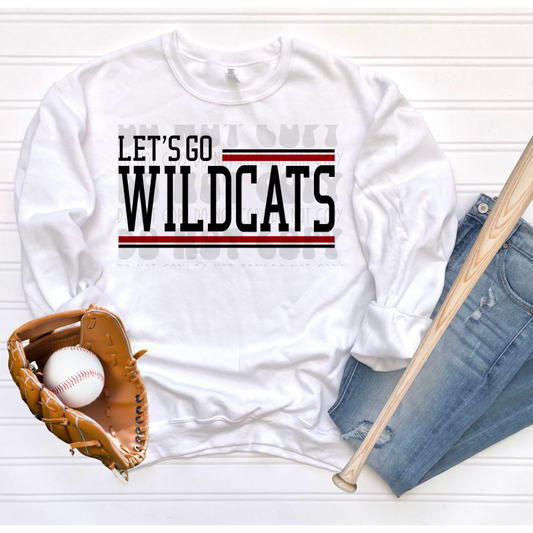 LET'S GO WILDCATS - DTF TRANSFER