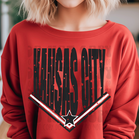 KC RETRO VARSITY - DTF TRANSFER