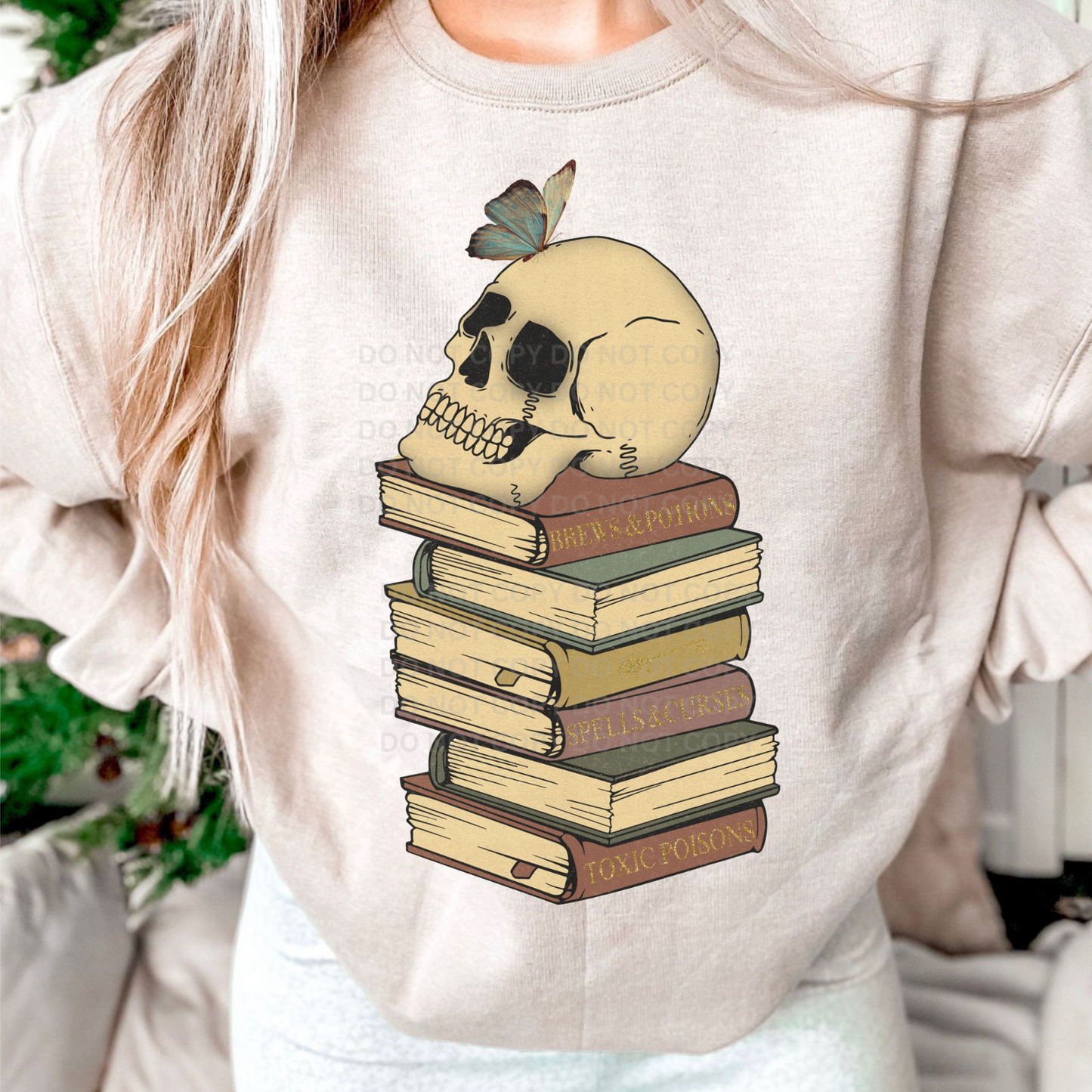 SKULL BOOKS - DTF TRANSFER
