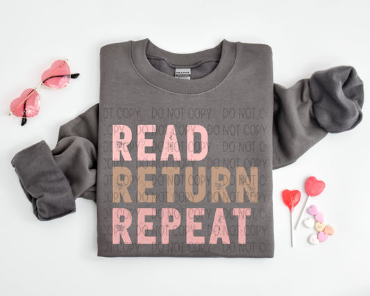 READ RETURN REPEAT - DTF TRANSFER