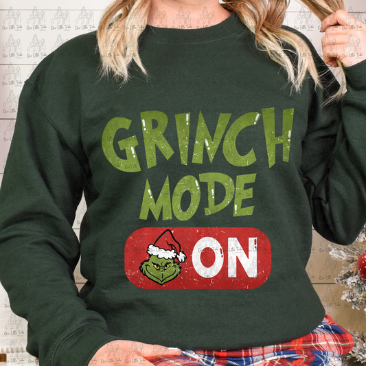 GREEN GUY MODE ON - DTF TRANSFER