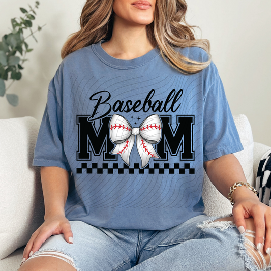 BASEBALL MOM COQUETTE - DTF TRANSFER
