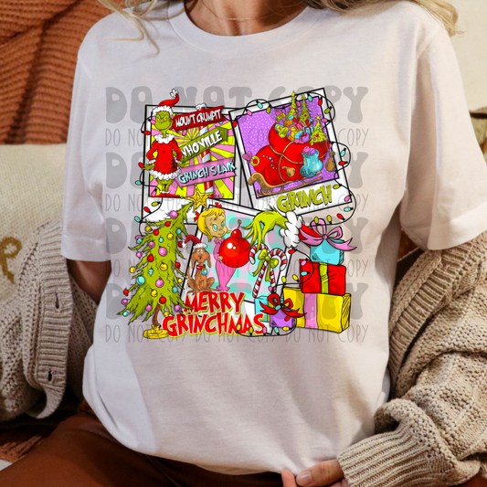 MERRY GRINCHMAS - DTF TRANSFER