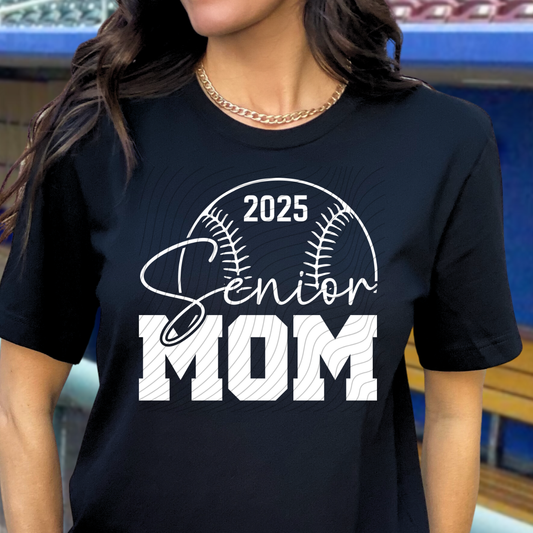 SENIOR BASEBALL MOM 2025 - DTF TRANSFER