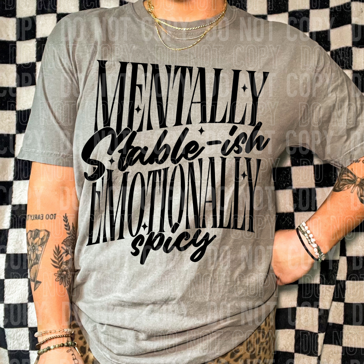 MENTALLY STABLE-ISH - DTF TRANSFER