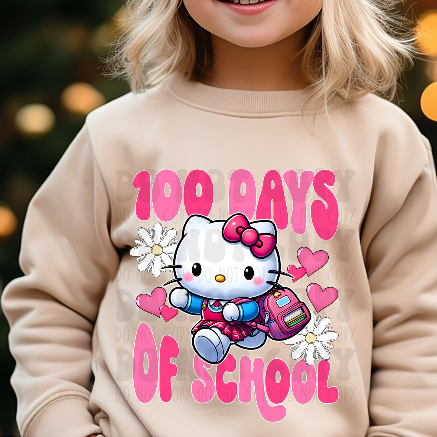 100 DAYS CAT - DTF TRANSFER