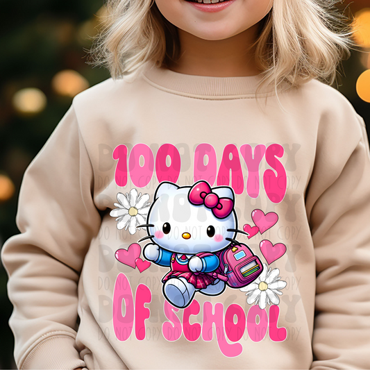 100 DAYS CAT - DTF TRANSFER