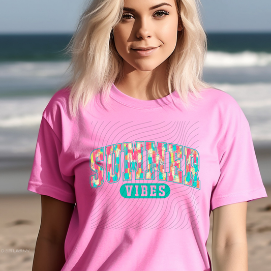 SUMMER VIBES - DTF TRANSFER