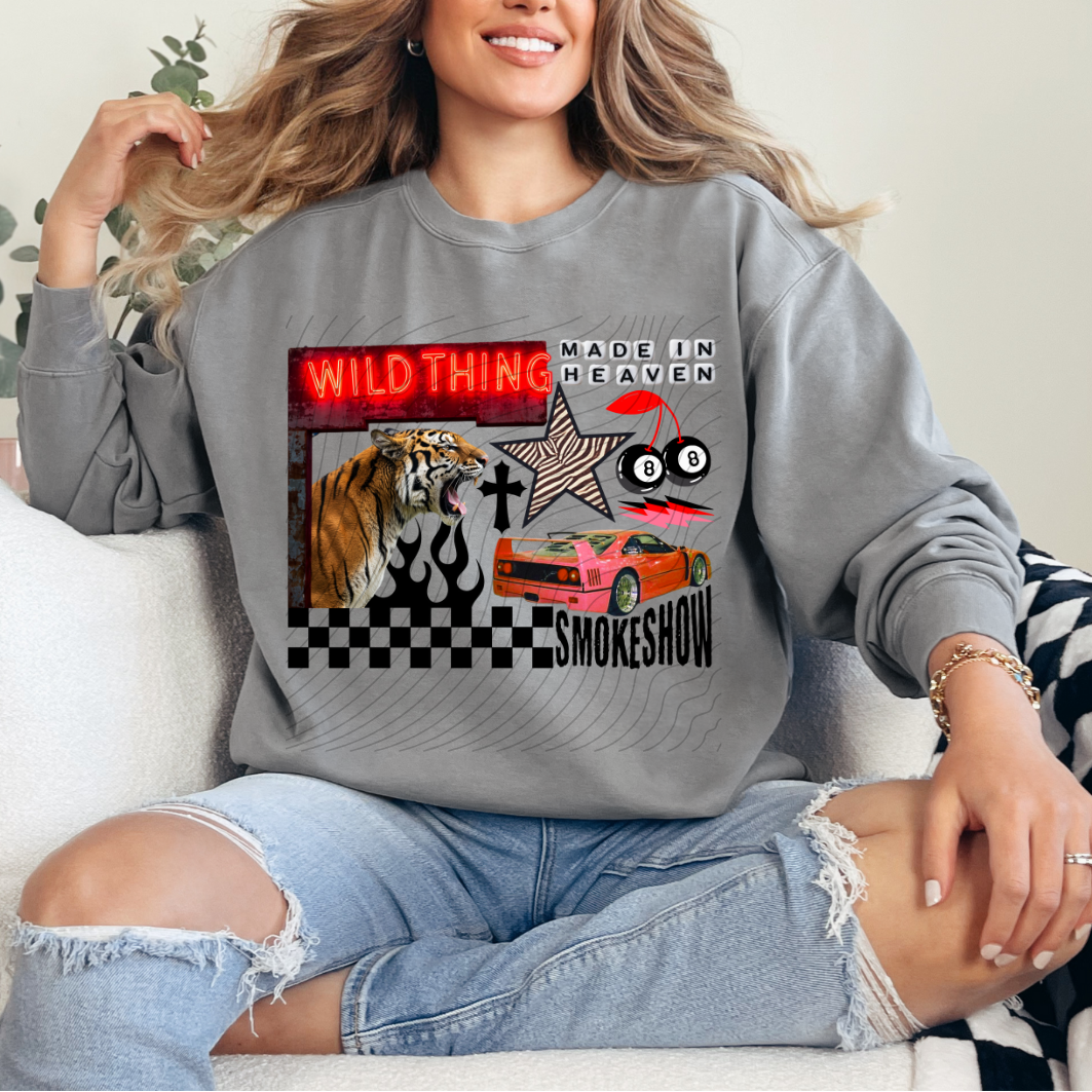 WILD THING COLLAGE - DTF TRANSFER
