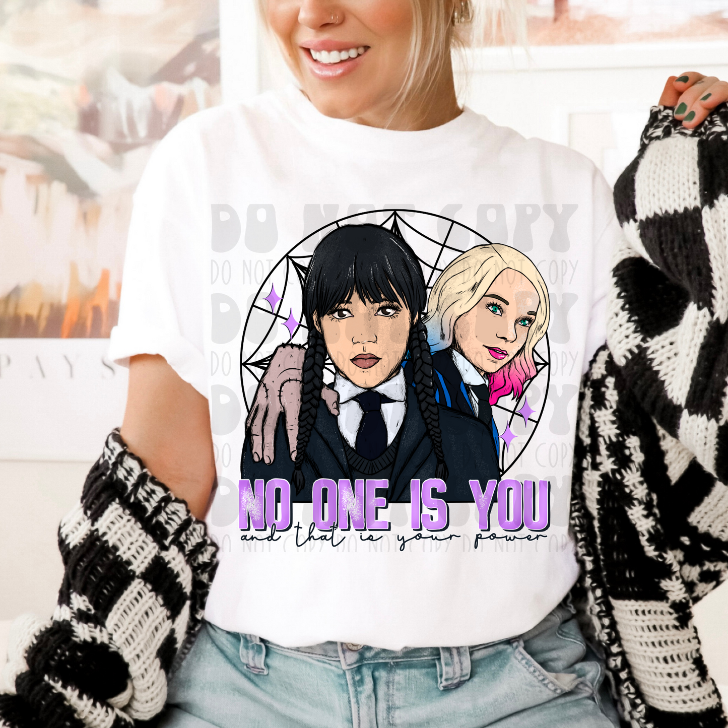 NO ONE IS YOU - DTF TRANSFER