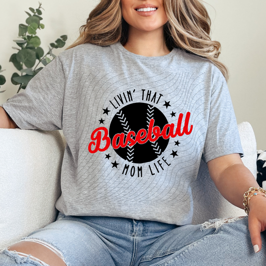BASEBALL MOM LIFE - DTF TRANSFER
