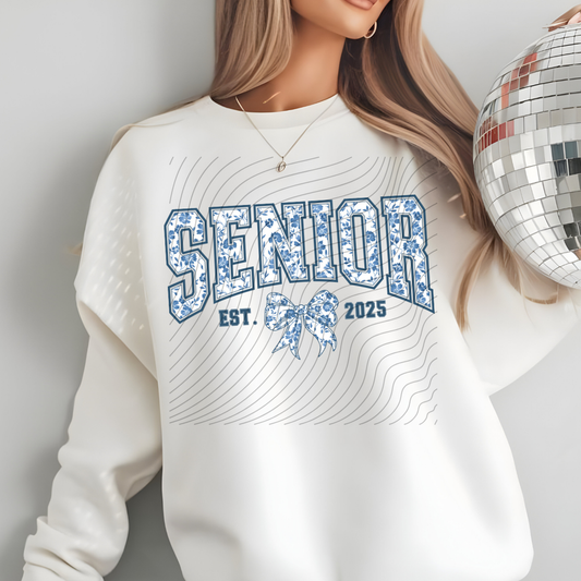 SENIOR FLORAL 2025 - DTF TRANSFER