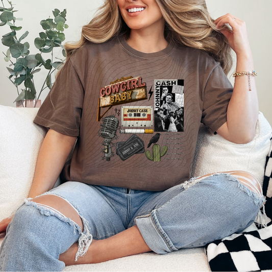 COWGIRL BABY COLLAGE - DTF TRANSFER