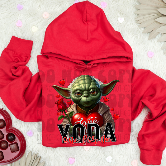YODA ONE FOR ME - DTF TRANSFER