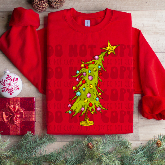 GRINCHMAS TREE - DTF TRANSFER