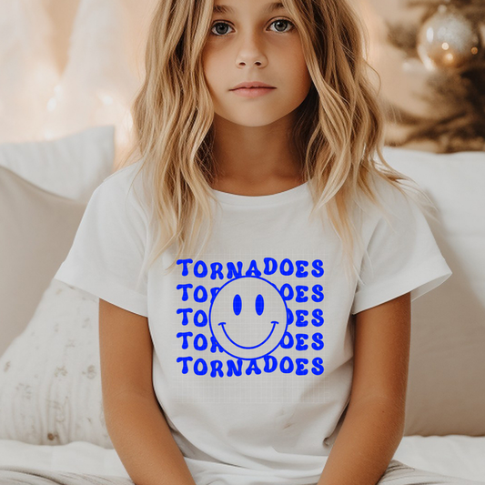 TORNADOES SMILEY - DTF TRANSFER