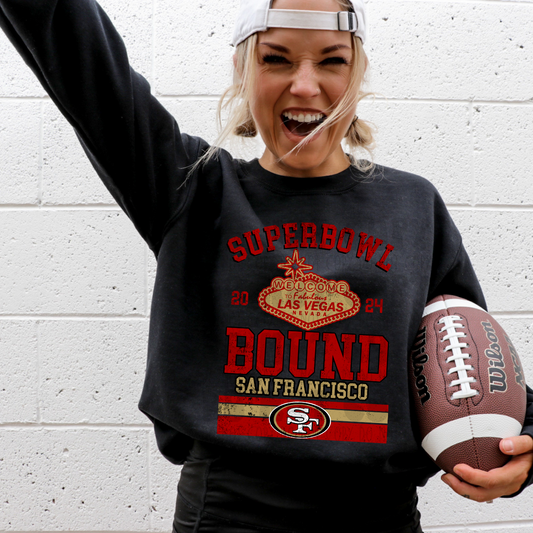NINERS VEGAS BOUND - DTF TRANSFER